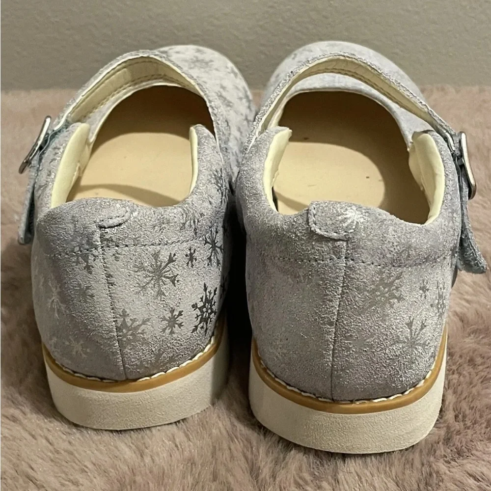 Clarks x Disney Frozen II Children's Crown Frost Buckle Elsa Shoes